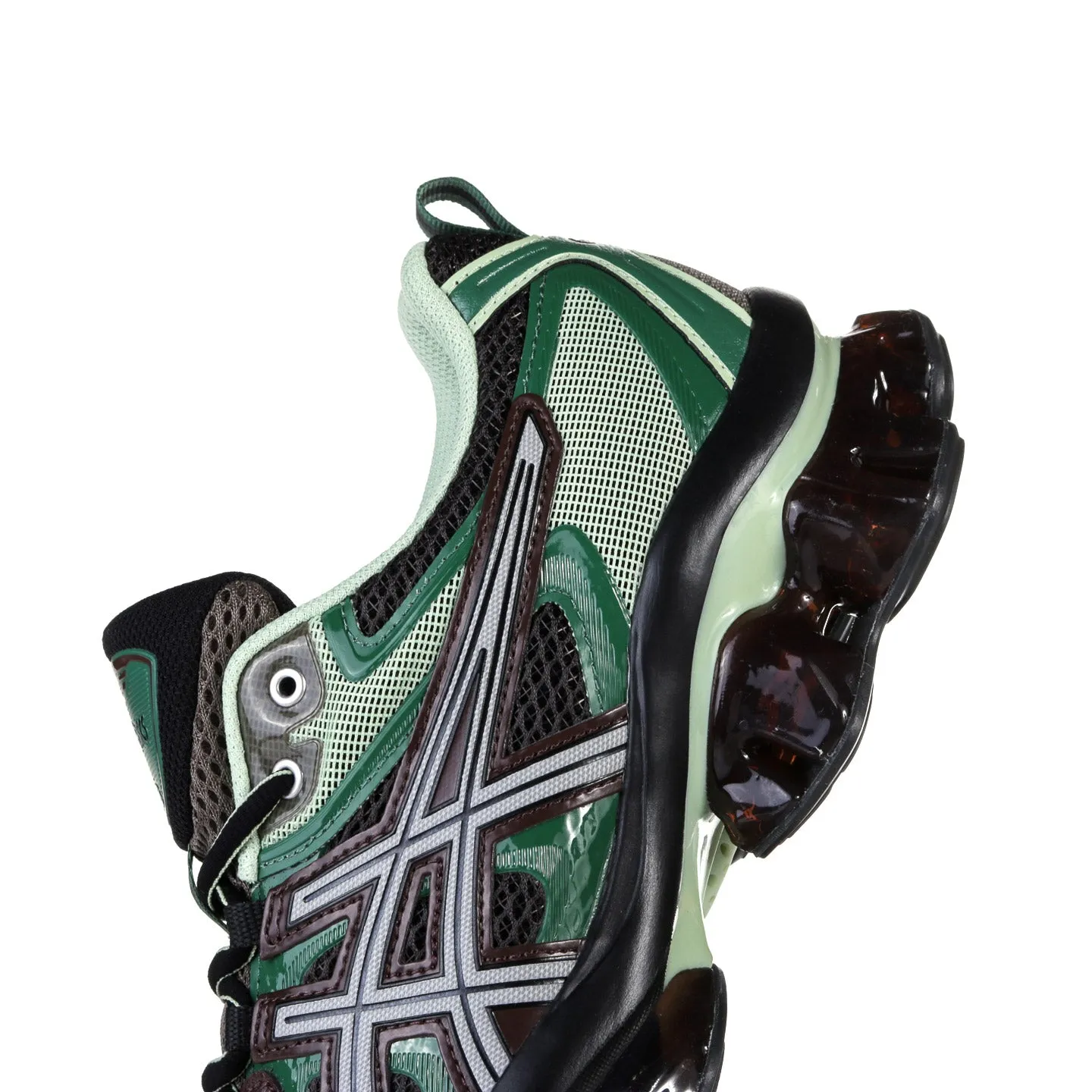 ASICS GEL-QUANTUM KINETIC DARK SEPIA / SHAMROCK GREEN