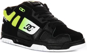 Dc Shoes Stag SE In Black Green For Men