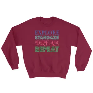 Explore Stargaze Dream Repeat Sweatshirt