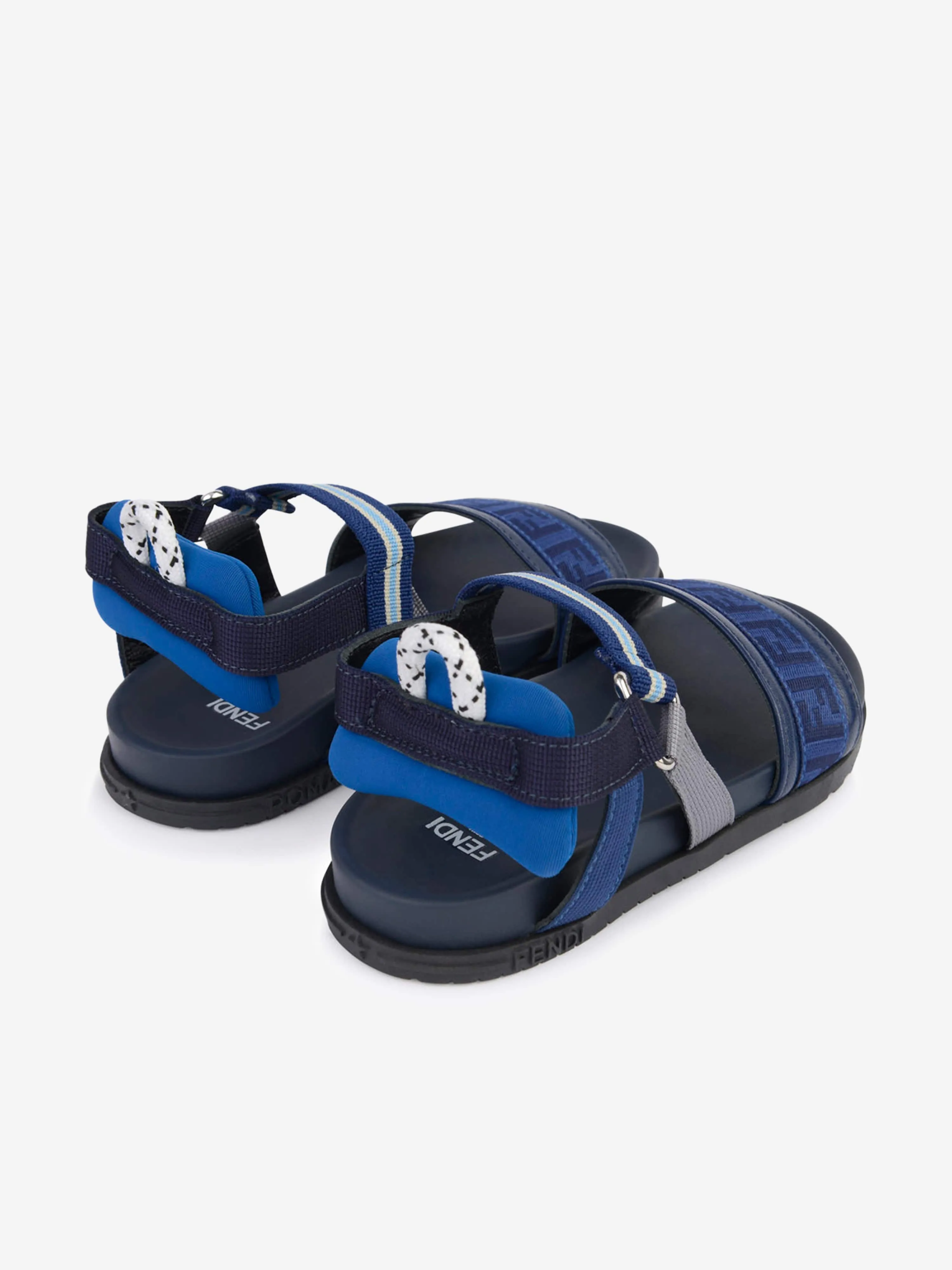 Fendi Kids FF Logo Sandals