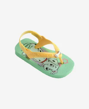 Havaianas Nbd Classic Fc In Green For Infants