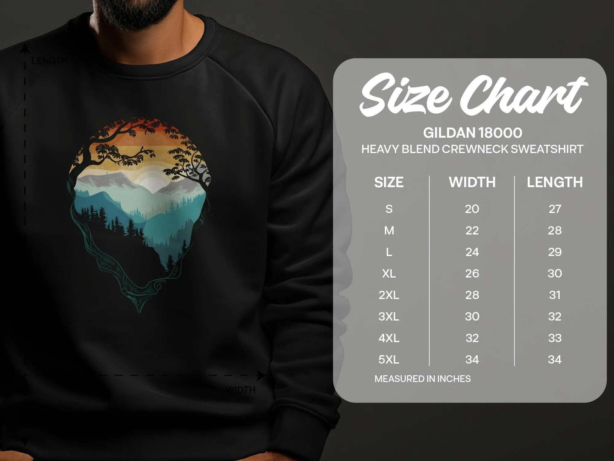 Nature Inspired T-Shirt, Outdoor Adventure Graphic Tee, Unisex Wilderness Hiking Shirt, Tree Mountain Sweatshirt