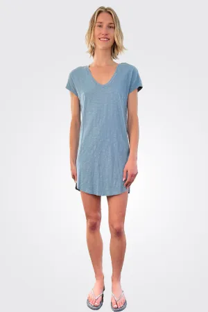 Raglan T Shirt Dress - River