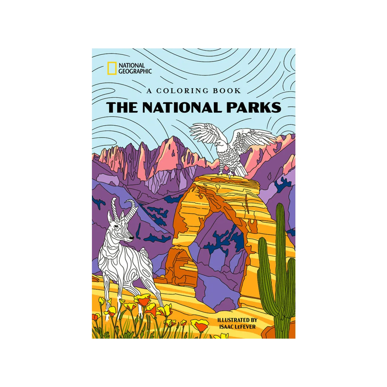 The National Parks Coloring Book