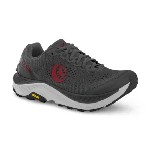 Topo Athletic Men's Ultraventure 3 - Grey/Red (Wide Width)