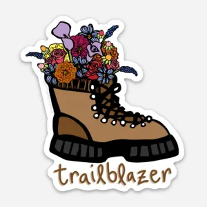 Trailblazer Hiking Boot Vinyl Sticker - Waterproof & Scratch Resistant